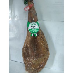 Jamón de bellota ibérico 50% raza ibérica. Peso aprox. 9-10 Kg.